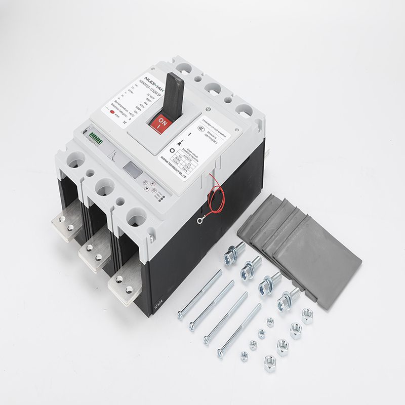 AC LCD Adjustable Current MCCB 1000A 1250A