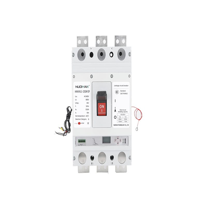 AC LCD Adjustable Current MCCB 1000A 1250A