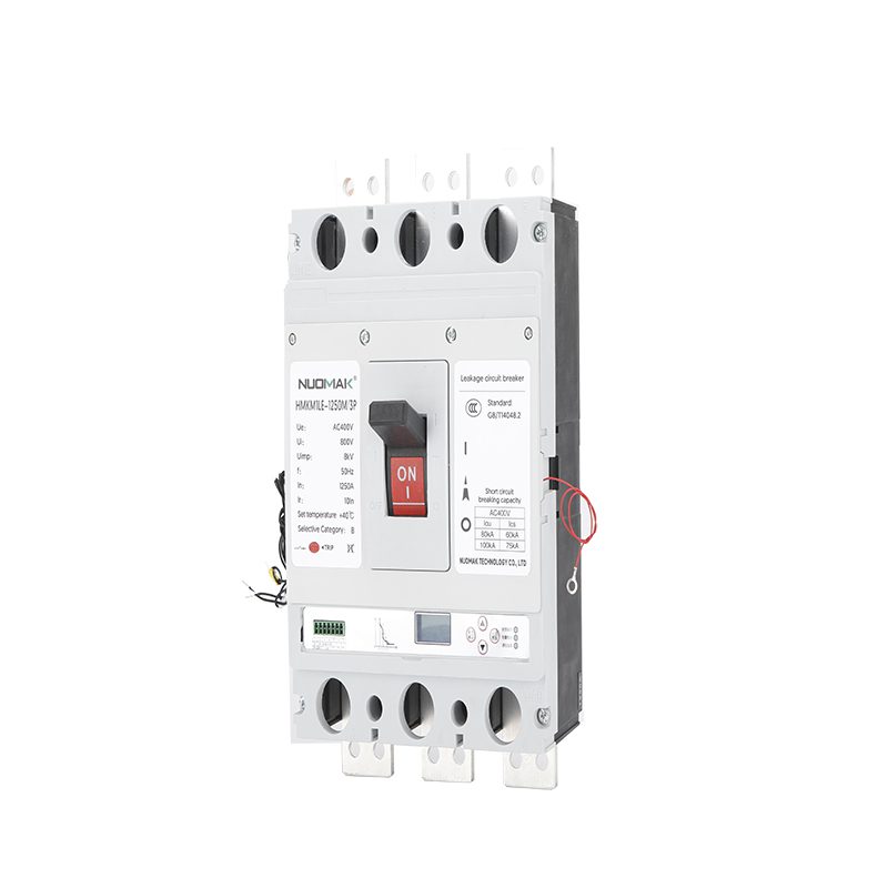AC LCD Adjustable Current MCCB 1000A 1250A