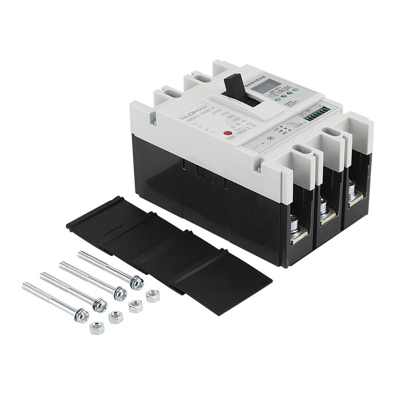 AC LCD Adjustable Current MCCB 200A 250A 4 Pole