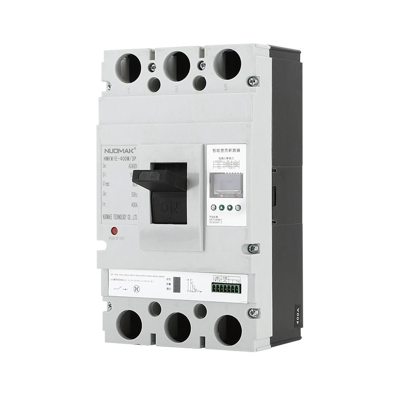AC LCD Adjustable Current MCCB 400A 300A 4 Pole