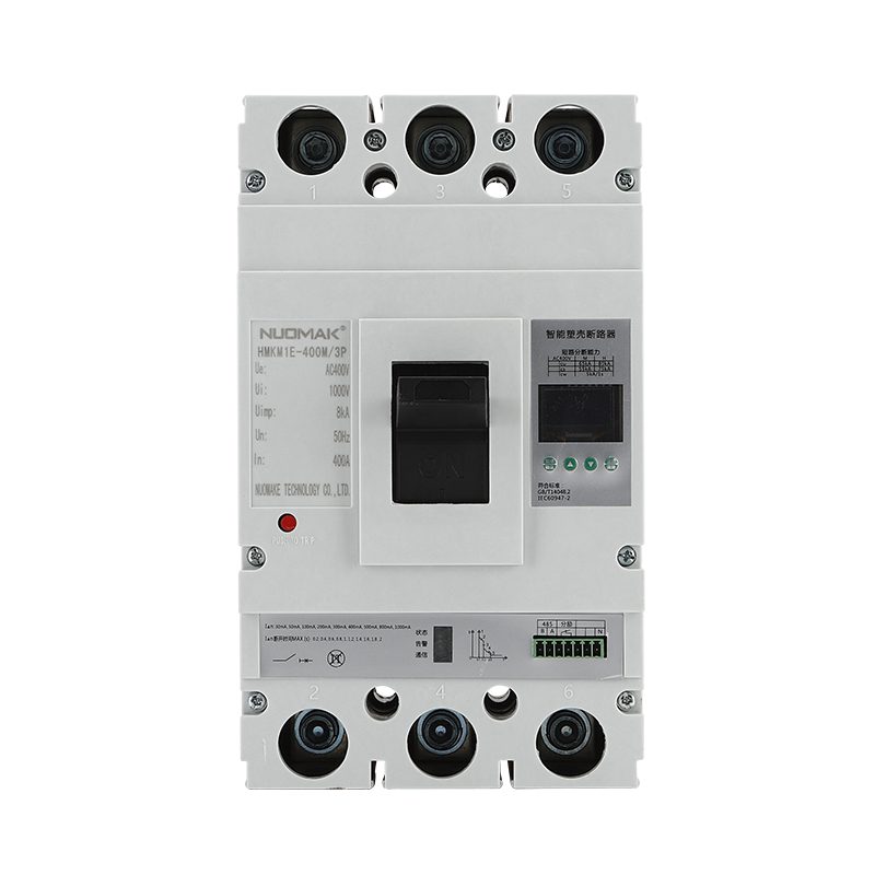 AC LCD Adjustable Current MCCB 400A 300A 4 Pole