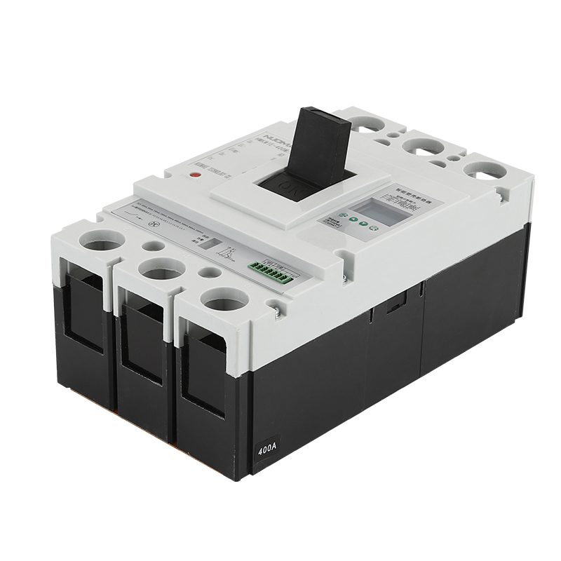 AC LCD Adjustable Current MCCB 700A 800A 4 Pole