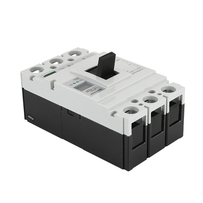 AC LCD Adjustable Current MCCB 700A 800A 4 Pole