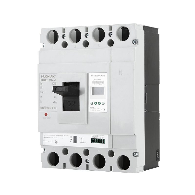 AC LCD Adjustable Current MCLCB 600A 630A 4P