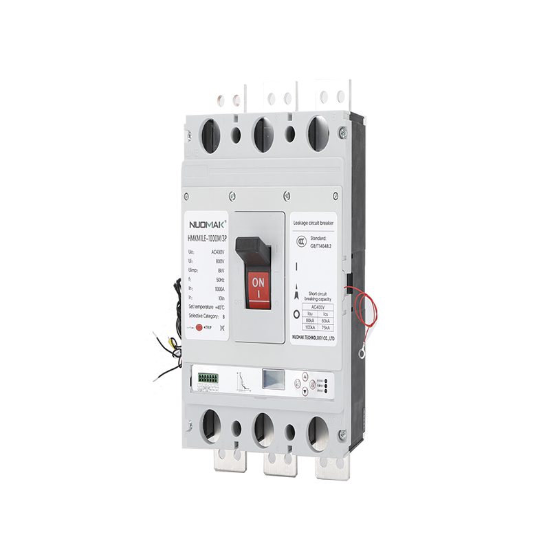 AC LCD Adjustable Current MCLCB 800A 1000A 3P 4 Pole