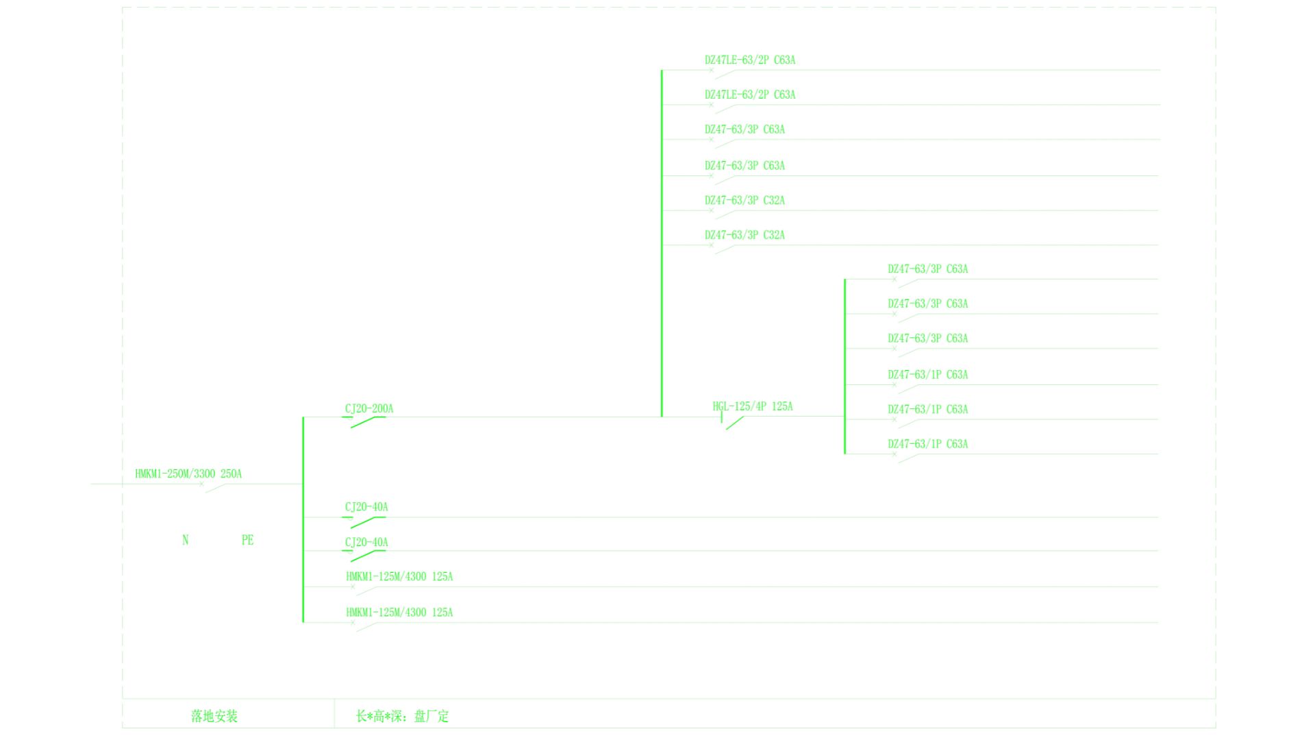 Distribution Board Circuit Diagram Sharing