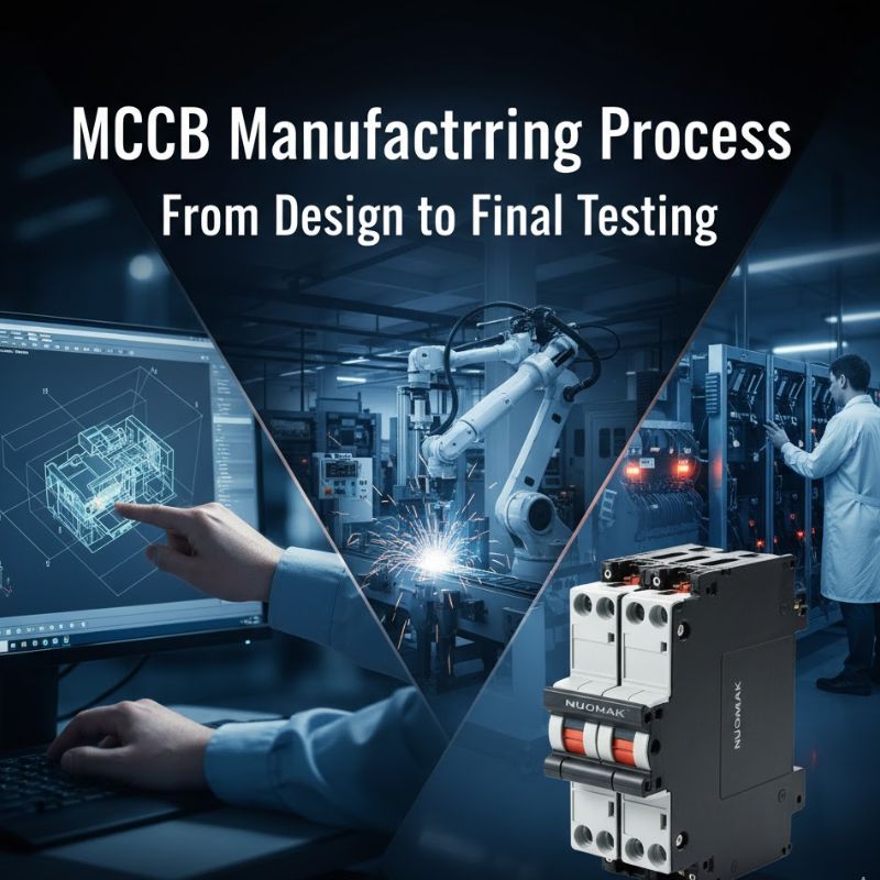 MCCB Manufacturing Process From Design to Final Testing
